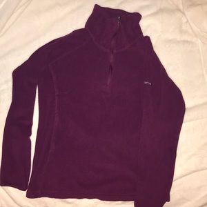 Columbia half-zipper fleece
